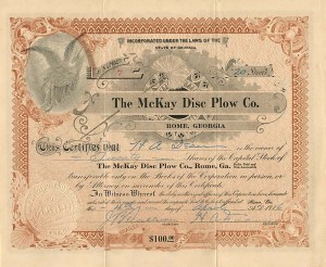 McKay Disc Plow Co.